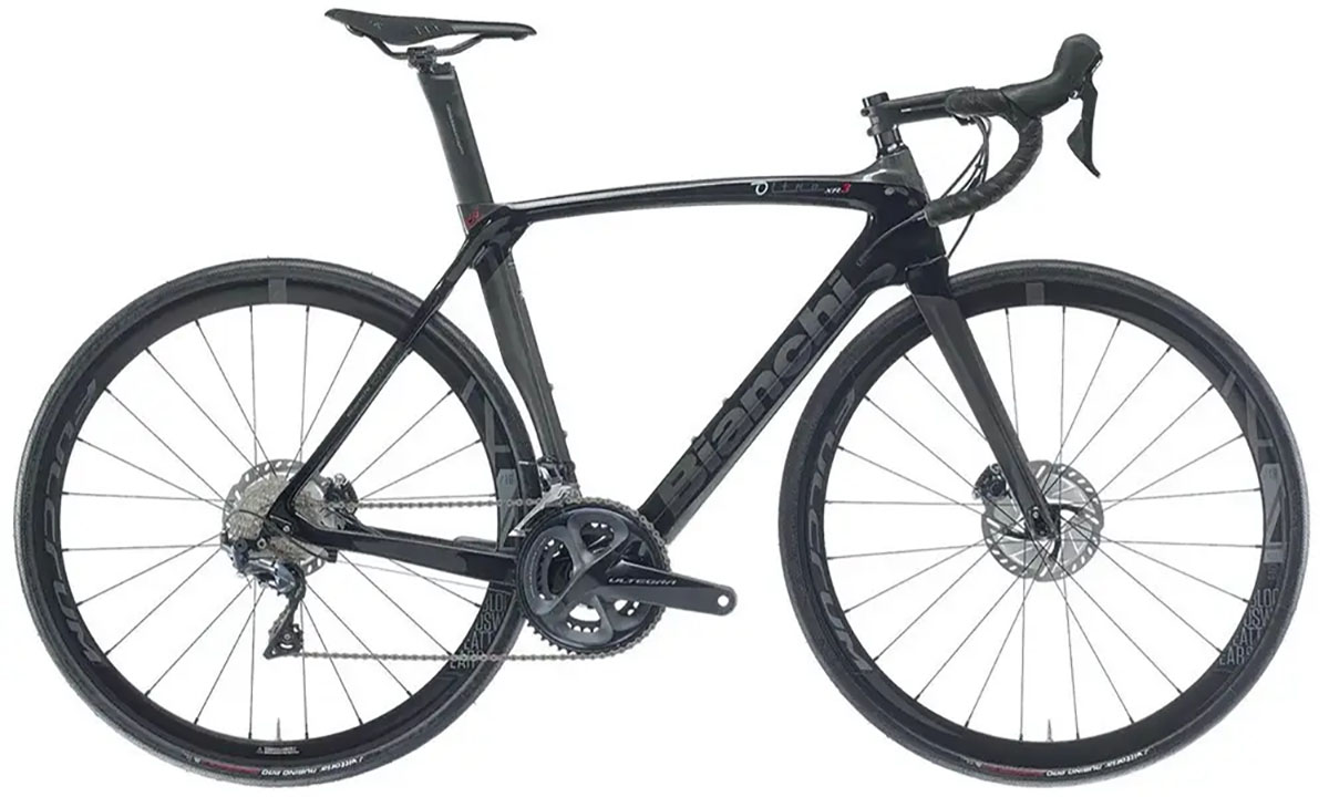 Фотографія Велосипед BIANCHI Road Oltre XR.3 CV Ultegra 11s Disc 50/34 R418 Black Розмір рами 57